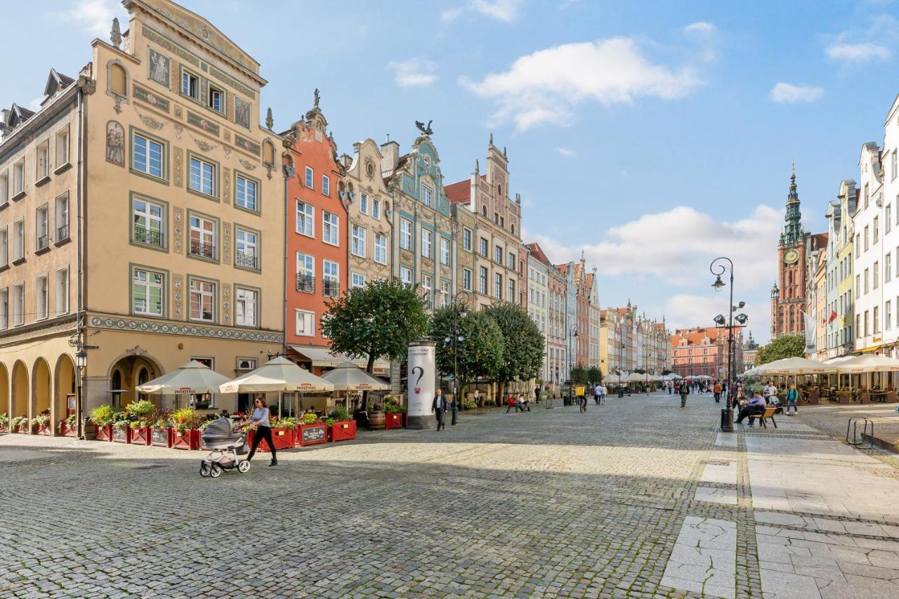 Dlugi Targ Street, Main Old Town & Riverside By Downtown Apartments Гданьск Экстерьер фото
