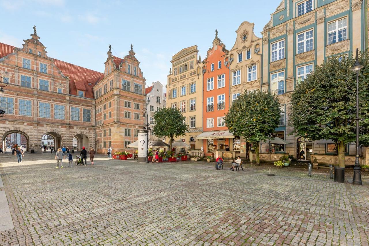 Dlugi Targ Street, Main Old Town & Riverside By Downtown Apartments Гданьск Экстерьер фото
